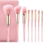 Pink Quicksand Makeup Brush - Pink