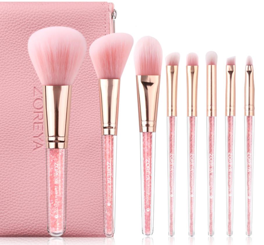 Pink Quicksand Makeup Brush - Pink